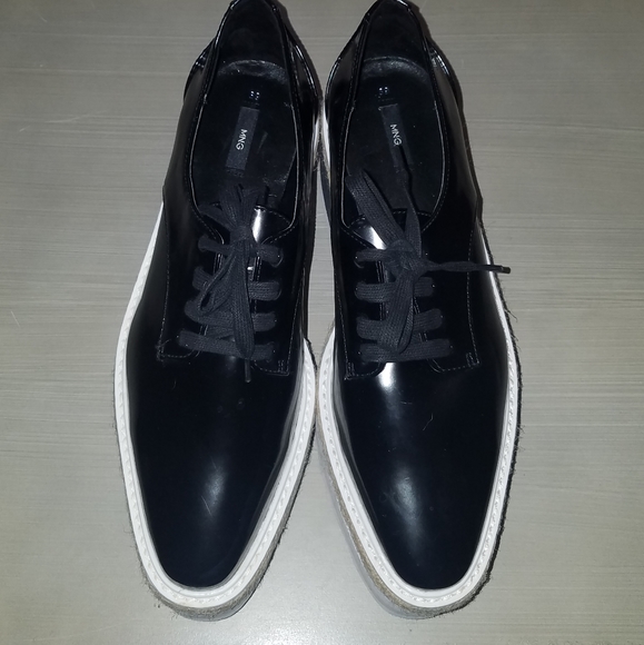NWOT! MANGO Contrast Platform Size 39 Shoes - Picture 8 of 16